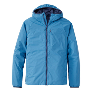 Blouson matelassé à capuche pour homme, couleur unie, imperméable, fermeture éclair, coupe décontractée, extérieur en polyester et nylon, style bomber - Product Image 6