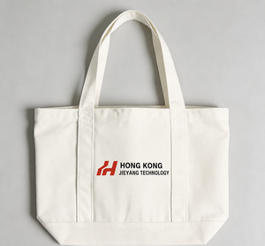 Promotional Minimalist Embroidered Sublimation 16oz Heavyweight Recycled Cotton Foldable Fitness Office Grocery <b>Beach</b> Tote <b>Bag</b> - Product Image 3