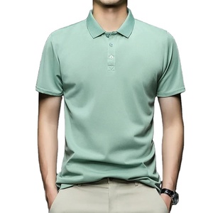 เสื้อโปโลแบบแห้งเร็วสำหรับผู้ชายเสื้อโปโลสำหรับเล่นกอล์ฟระบายอากาศได้ดีโลโก้ตามสั่ง - Product Image 1