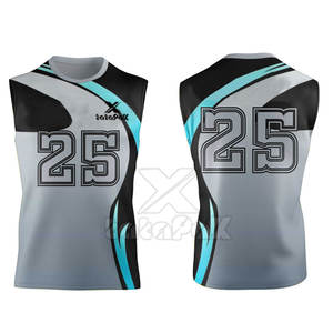 Maillot et short de sport d'équipe 7v7 en polyester respirant, écologique, sur mesure et de haute qualité - Product Image 5