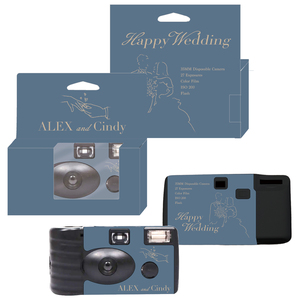 กล้องถ่ายรูปแบบใช้แล้วทิ้ง LOMOPIE ขนาด 35 มม. ปรับแต่งได้ พร้อมไฟฉายแบบโฟกัสคงที่ ใช้แบตเตอรี่ AA คู่มือการใช้งาน - อุปกรณ์สำหรับงานแต่งงาน - Product Image 1