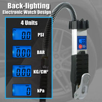 Taiwan Made Portable Electric Car Air Digital Tire Inflator With Tyre Pressure Gauge Heavy Duty Type