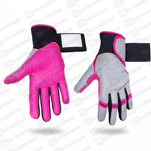 Gants de frappe de baseball professionnels en cuir de vachette véritable personnalisés SAAR INDUSTRIES, respirants, légers et durables - Product Image 2