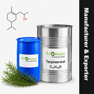 Aromaaz International Terpinen-4-ol (CAS 562-74-3) C10H18O, Aroma Natural Líquido, Fragancia con Pureza del 99.0%-99.5%, Aroma Herbal Fresco - Product Image 3