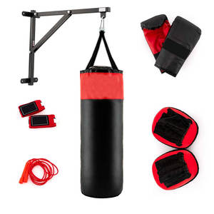 Kit de sac de frappe lourd de haute qualité en nylon, robuste et réglable en hauteur, options personnalisées, écologique, vente en gros - Product Image 1