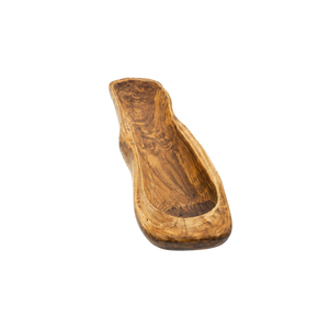ARTERRA Bol de table en bois de teck moderne de qualité supérieure, écologique, fait main, long, pour centre de table, décoratif, lavable, pour la maison - Product Image 1