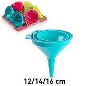 Ensemble de 3 entonnoirs EMBUDO 12/14/16CM pour l'organisation des outils de cuisine - Product Image 3