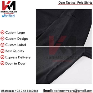 เสื้อโปโลแทคติคอลพรีเมียม ทนทาน ระบายอากาศได้ดี เหมาะสำหรับงานอุตสาหกรรม รับผลิตแบรนด์ส่วนตัว โรงงานส่งออกสำหรับผู้ค้าปลีก - Product Image 4