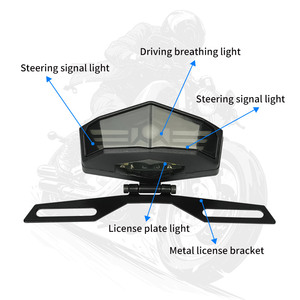 LiuHJG Meilleure lampe <span class=keywords><strong>arrière</strong></span> de moto, <span class=keywords><strong>feu</strong></span> de signalisation de moto, <span class=keywords><strong>feu</strong></span> stop <span class=keywords><strong>arrière</strong></span> pour <span class=keywords><strong>Harley</strong></span> Davidson - Product Image 1