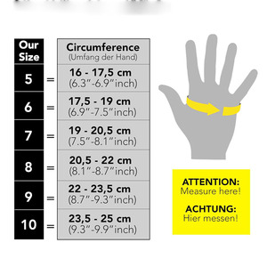 Guantes de Entrenamiento (Acolchados) para Hombre y Mujer - Guantes de Gimnasio sin Dedos para Levantamiento de Pesas, Entrenamiento - Protección Completa de la Palma - Product Image 6