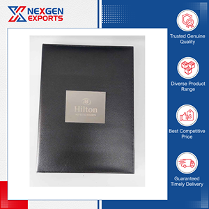 Nexgen Exports - Carpeta de Menú de Cuero PU de Estilo Vintage, Duradera, Hecha en India, de Calidad Original, para Restaurantes y Hoteles, con Descuento - Product Image 3