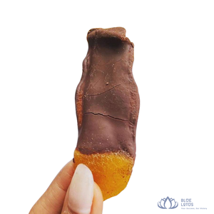 [VENTA CALIENTE] Snacks Nutritivos de Mango Bañado en Chocolate con Almendras, Fruta Seca Dulce en Rodajas, Paquete a Granel, Adorno para Postres, Suministro para Panadería - Product Image 1