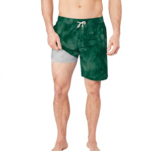 Pantalones Cortos Cargo Elásticos para Hombre, de Secado Rápido, Estilo Casual, Cintura Media, Estilo Urbano, Ecológicos, Azules - Product Image 3