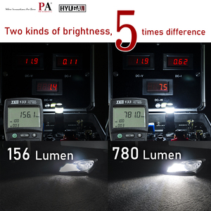 Luz de marcha atrás HX6 T20 apta para bombillas LED DAIHATSU COPEN L880K 2002-2012 (2 uds) - Product Image 5