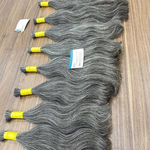 Nueva Llegada 2026 Extensiones de Cabello Ruso al por Mayor Color Gris Proveedor de Cabello Natural 100% Cabello Humano Vietnamita - Product Image 4