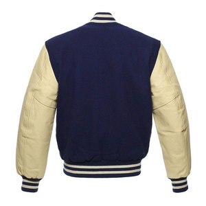 High Quality Varsity <b>Jacket</b> Men and Women Chenille Embroidery Leather Sleeves Custom Baseball Letterman Varsity <b>Jackets</b> - Product Image 2