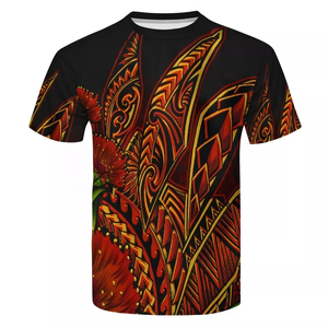 Camiseta de manga corta unisex Camisetas 100% Poliéster Impresión por sublimación Camisas en blanco de punto de alta calidad Precio barato - Product Image 2