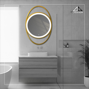 This S S PVD <b>mirror</b> ensures exceptional, high-definition reflection while offering easy, low-maintenance care - Product Image 3
