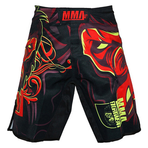 กางเกงชก MMA แบบขายส่งสั่งทำพิเศษสำหรับผู้ชาย พิมพ์ลายแบบ Sublimation ราคาถูก - Product Image 3
