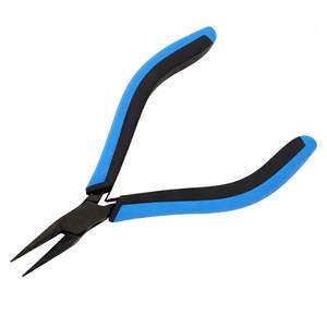 Alicates de punta fina negros de 115 mm ZETOMED PRO, herramienta de precisión de acero inoxidable de alta calidad para la fabricación de joyas - Product Image 1