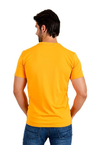 เสื้อยืดผ้าฝ้าย100% คอวีสำหรับผู้ชายปรับแต่งได้คุณภาพระดับพรีเมียมระบายอากาศได้แห้งเร็ว - Product Image 6