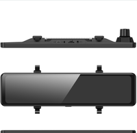 Perekam Streaming IMX678/675 12-Inci 6 Lensa 4K Starlight Night 60fps Car Dvr Dashcam 2 Kanal 5.8G Wifi GPS HDR WDR ADAS