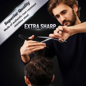 Tijeras de Peluquería Profesionales para Diestros, de Acero Inoxidable, para un Corte Preciso, Suave y Duradero - Product Image 6