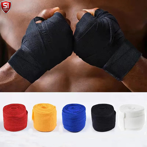 Bandages de boxe avec boucle pour le pouce, en coton respirant, absorbant l'humidité, pour l'entraînement MMA et Muay Thai - Product Image 4