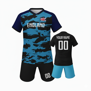 Conjunto de Camisetas de Fútbol Personalizadas para Niños y Adultos, Conjuntos de Ropa de Fútbol, Ropa de Fútbol para Niños - Product Image 2