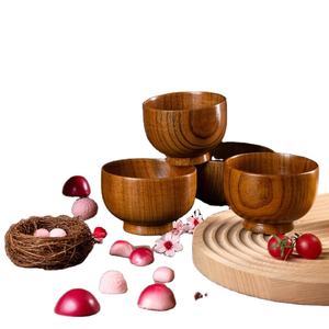 Ensaladera de Madera de Acacia 100% BURAQ HANDICRAFT de Primera Calidad, Diseño Ecológico y Atractivo, Hecha a Mano para Uso en el Hogar, Hoteles y Restaurantes - Product Image 4