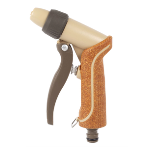 Boquilla de pulverización para jardín de plástico y corcho con gatillo frontal, diseño ergonómico de mango, patrones de pulverización variables, liberación rápida - Product Image 1