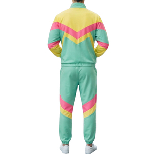 Conjunto Deportivo Ligero para Hombre, Chaqueta Cortavientos con Cremallera y Pantalones Jogger con Cintura Elástica, Transpirable, a Bajo Precio - Product Image 2
