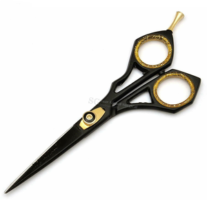 Juego de Tijeras de Peluquería Profesionales Saar Global, Acero Inoxidable, Hoja Afilada de 28 Dientes, No Plegables, para Diestros, Largas - Product Image 6