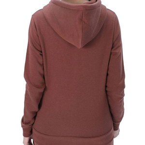 Fashion Women Winter Zip Up Hoodie Long Sleeve Solid Color Cotton Blend Lightweight Women Eco-Friendly Zip Up Sweatshirt Hoodie - Product Image 2