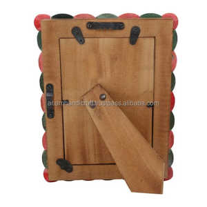 Fabriqué à la main belle résine d'os en bois incrustation cadre Photo personnalisé découpe impression haute qualité décoration de la maison inde - Product Image 4