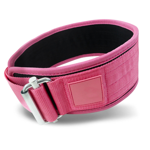 เข็มขัดยกน้ำหนักไนลอนแบบยืดหยุ่น น้ำหนักเบา ปรับได้ พร้อมโลโก้สั่งทำพิเศษ สำหรับออกกำลังกายในยิม ช่วยพยุงหลัง ล็อคเร็ว ระดับมืออาชีพ - Product Image 1