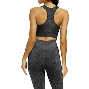 Conjunto de Yoga para Mujer, Colección Deportiva de Moda, con Tela Transpirable y Ecológica de Alto Rendimiento, 2 Piezas, Venta al Por Mayor, Personalización de Marca - Product Image 5
