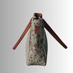 Luxury Hair On Hide Leather <b>Tote</b> <b>Bag</b> Genuine Leather Shoulder <b>Bag</b> <b>Vintage</b> Lightweight Portable <b>Bag</b> - Product Image 4