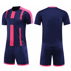 Ensembles de maillots de football américain personnalisés unisexes à manches courtes, respirants, à séchage rapide, en polyester, t-shirts uniformes, sublimation, vêtements d'équipe - Product Image 2