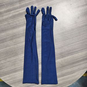 Gants extra longs pour opéra, extensibles au poignet et au coude - Product Image 6