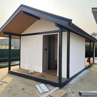 Maison conteneur modulaire de luxe à deux étages, extensible de 20 pieds, prête à vivre