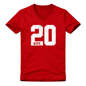 Camiseta con cuello en V Kappa Alpha Psi Número 20, Ropa de Fraternidad Griega con Gráfico Audaz, Comodidad Premium y Ajuste Elegante - Product Image 4