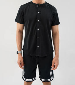 Nouvelle Collection 2026 : T-shirts et Shorts Homme Style Urbain Effet Vieilli 100% Coton Taille Élastique Coupe Ample - Product Image 3