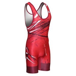 Ropa Deportiva Personalizada para Lucha Libre, Singlet Cómodo para Hombre con Diseño Sublimado - Product Image 4