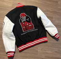 Streetwear décontracté Baseball Varsity Jackets pour hommes University Varsity Jackets personnalisés et en gros