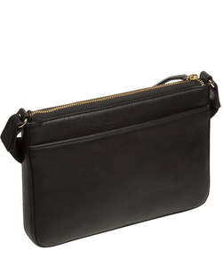 Bolso de Pecho de Cuero Negro Casual para Mujer, Bolso Cruzado Moderno con Diseño Minimalista y Correa Ajustable, Proveedor Mayorista - Product Image 2