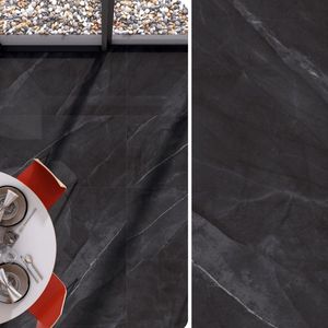 Revêtement mural en carreaux de porcelaine émaillée sculptée, grand format 600x1200, texture luxueuse, haute brillance, pour la décoration de propriétés commerciales. - Product Image 2