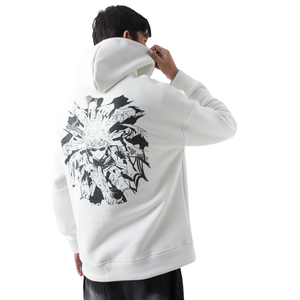 Sweat à capuche personnalisé avec logo imprimé, unisexe, surdimensionné, 100% coton molletonné, pull décontracté, streetwear élégant, chaud, respirant, doux pour l'hiver - Product Image 4