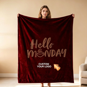 <b>Blankets</b> For Winter 100% Polyester Sublimation 3d Digital Print Baby Pet Fleece <b>Blanket</b> Custom Logo Throw <b>Blanket</b> - Product Image 2