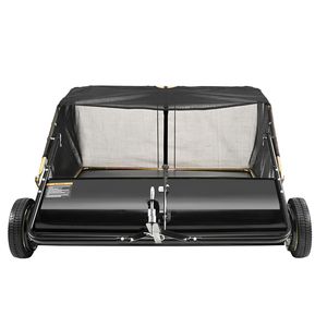 Barredora de césped de arrastre de alta resistencia de 44 pulgadas y 25 pies cúbicos Recogedor de Hojas y Césped de Gran Capacidad, Remolcable, para Barredora de Carreteras - Product Image 1